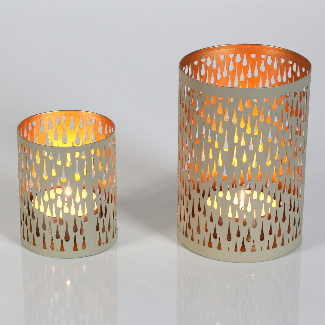 2er Set Teelichthalter Lia