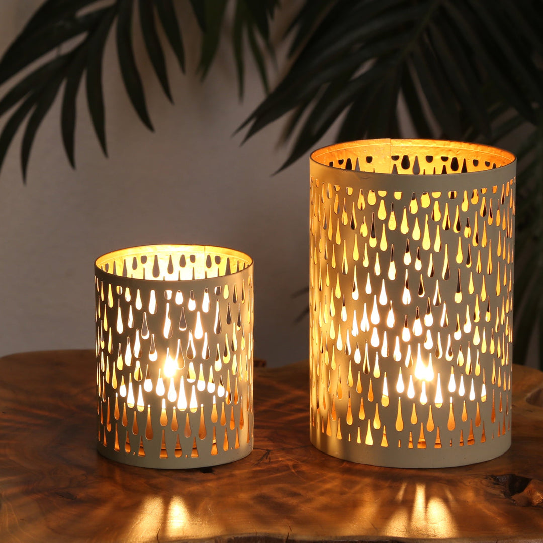 2er Set Teelichthalter Lia