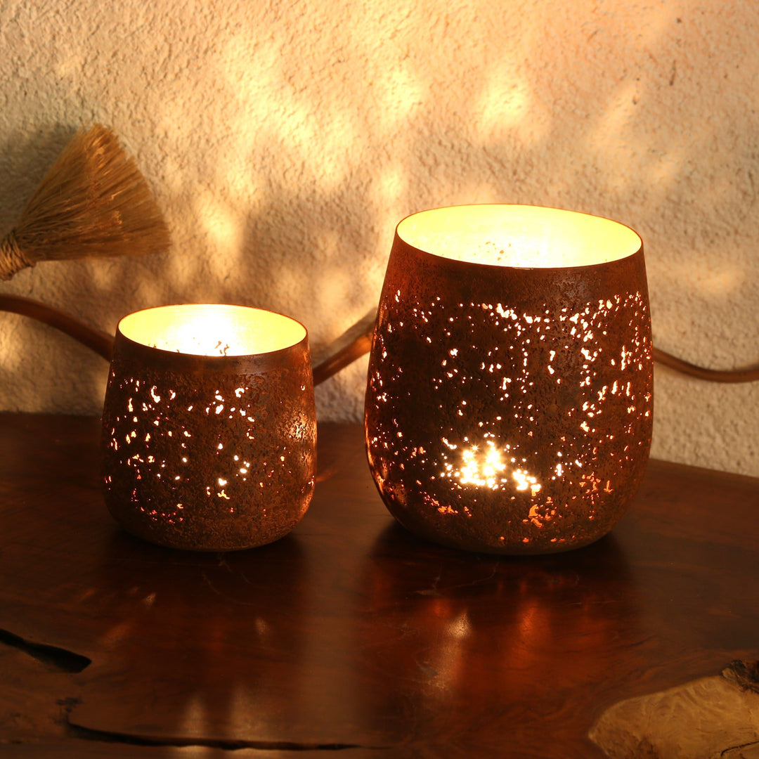 2er Set Teelichthalter Ricardo