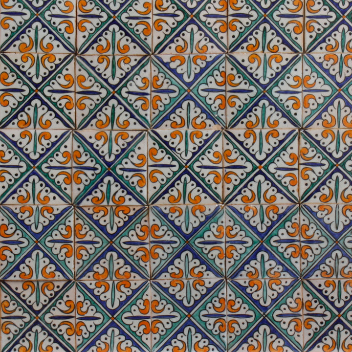 Handbemalte Fliese Hanin