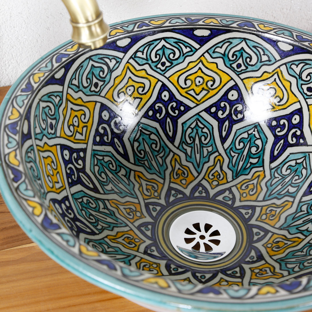 Aufsatzwaschbecken Rund