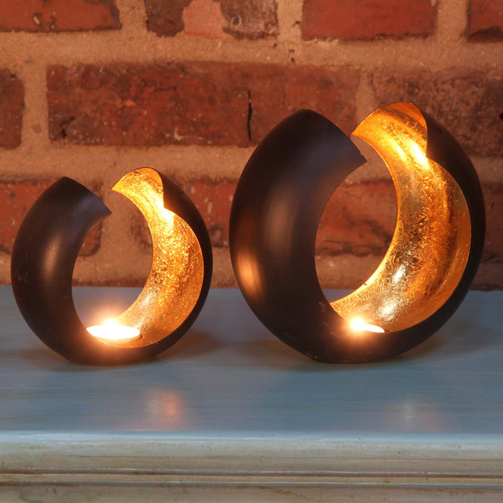 Orientalische Windlichter Set Charu L & M