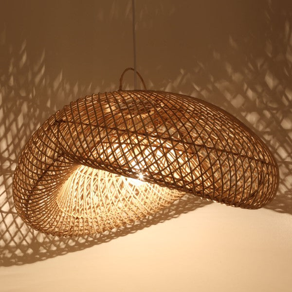 Rattan Lampe Luna – CASA-MORO