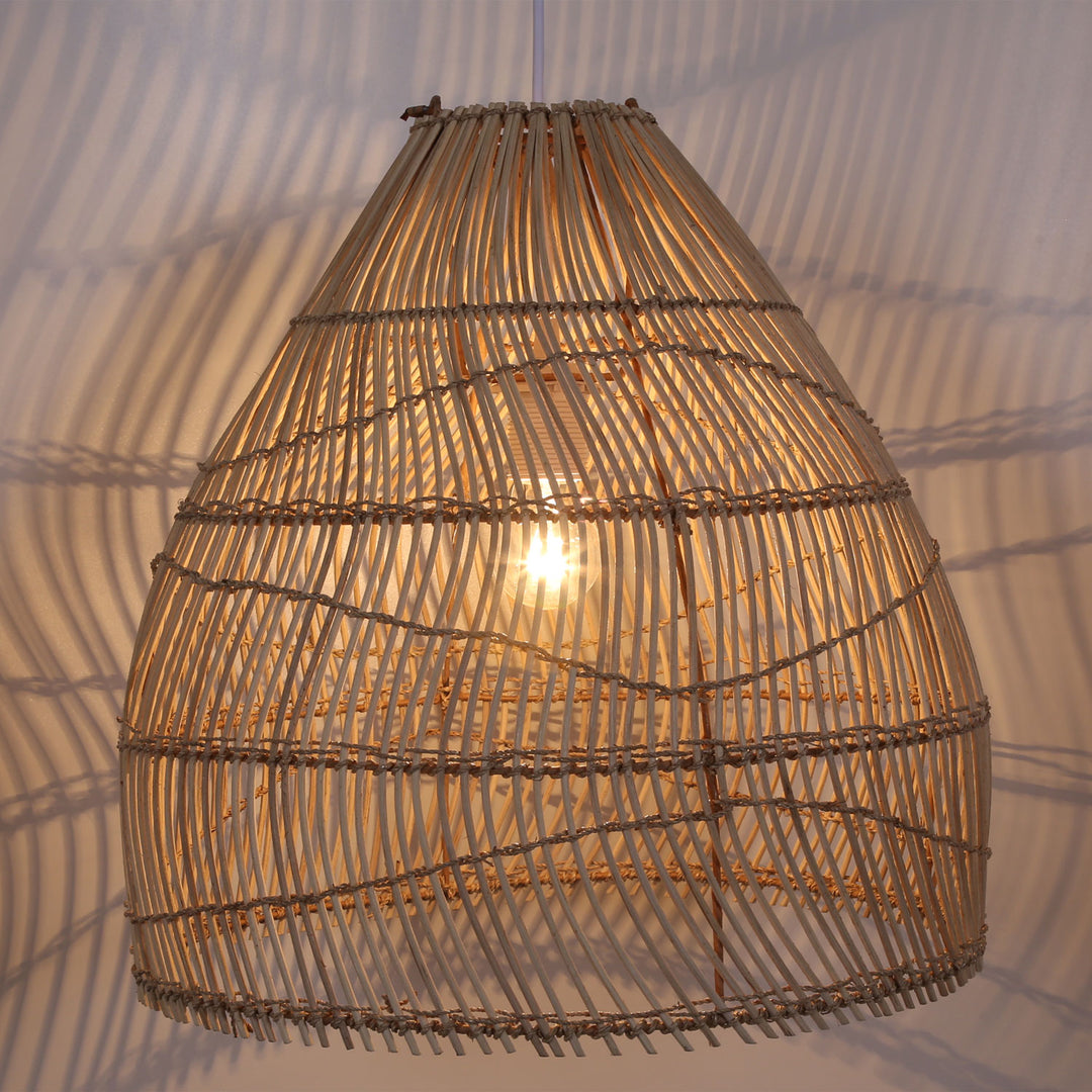 Rattan Lampe Nora