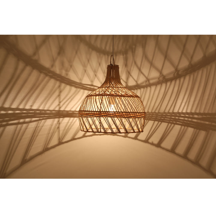 Rattan Pendelleuchte Ava