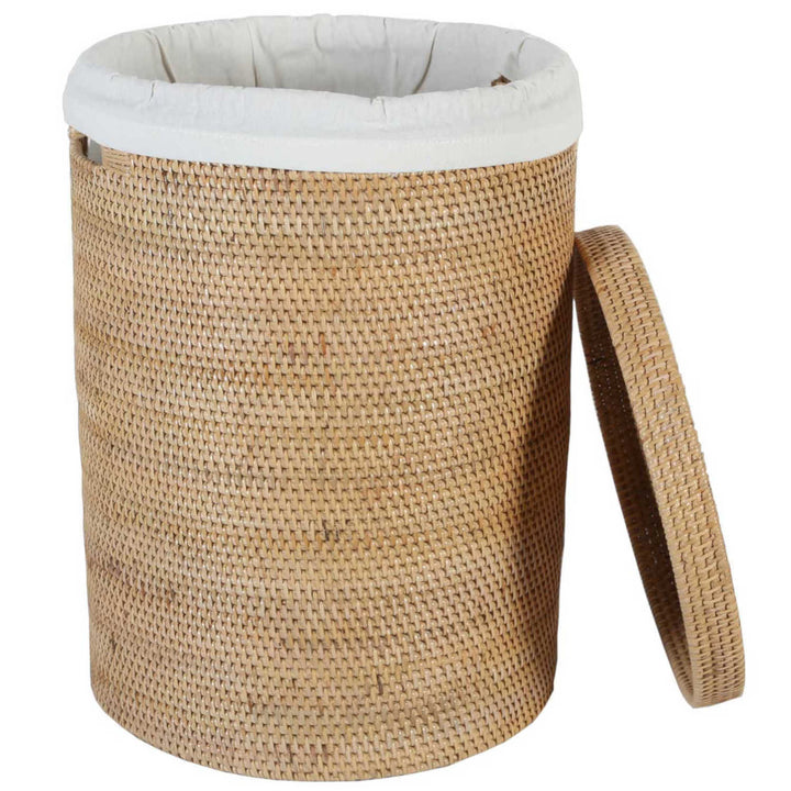 Rattan Wäschekorb Cleo Natur