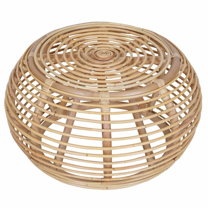 Rattan Couchtisch Banu