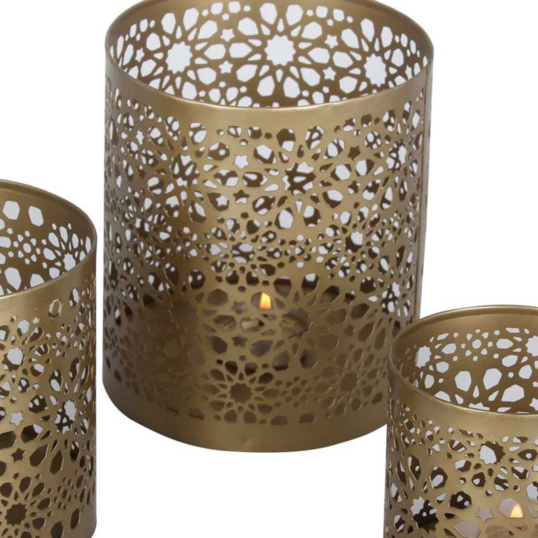 Orientalisches Windlicht Navin 3er Set