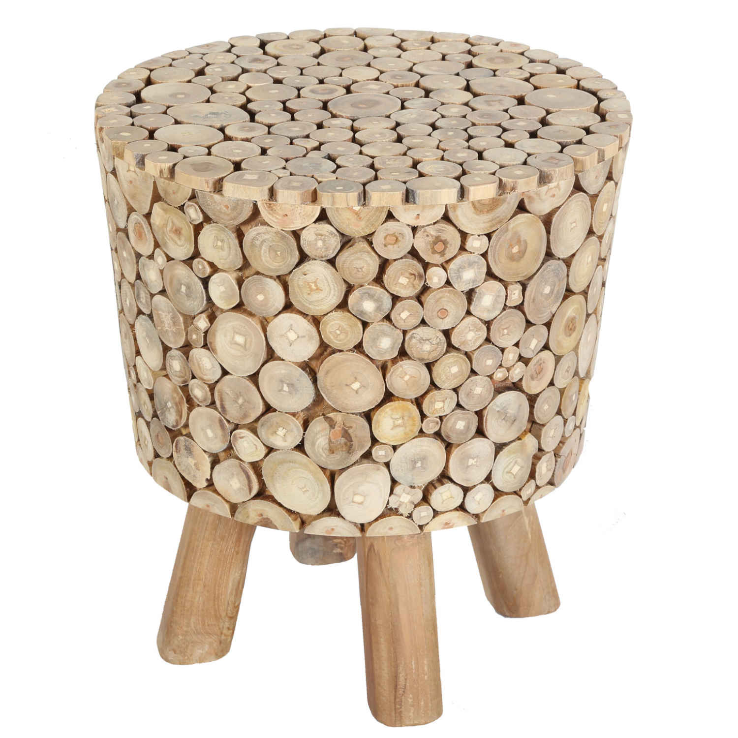 hocker aufbewahrung holz Teak Holz Hocker Merida – CASA-MORO
