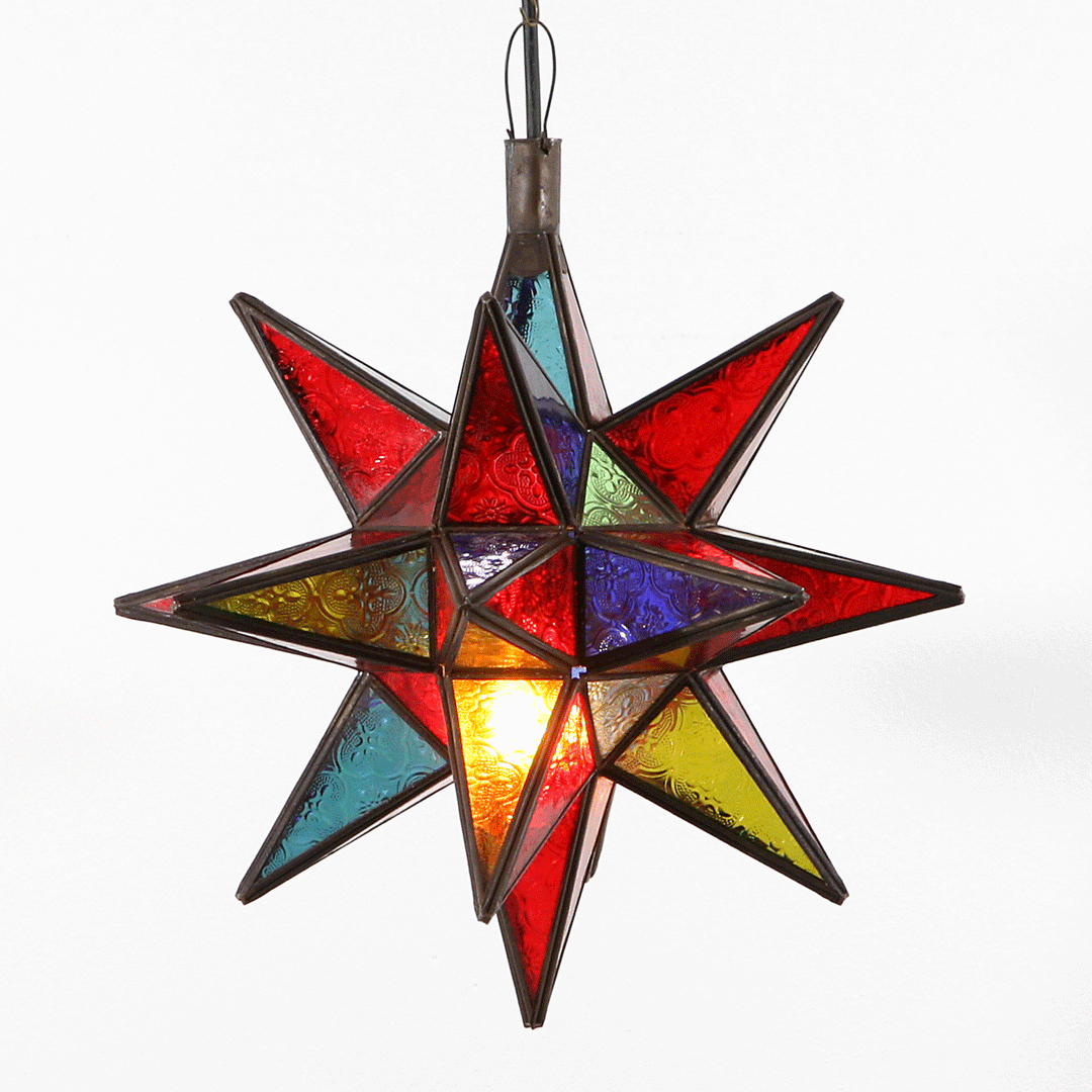 Hängeleuchte Nasima Multifarbig