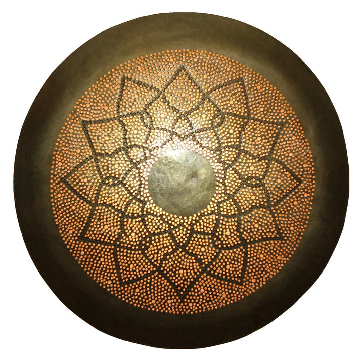 Messing-Wandlampe Aladdin