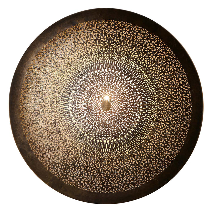 Messing-Wandlampe Gharam