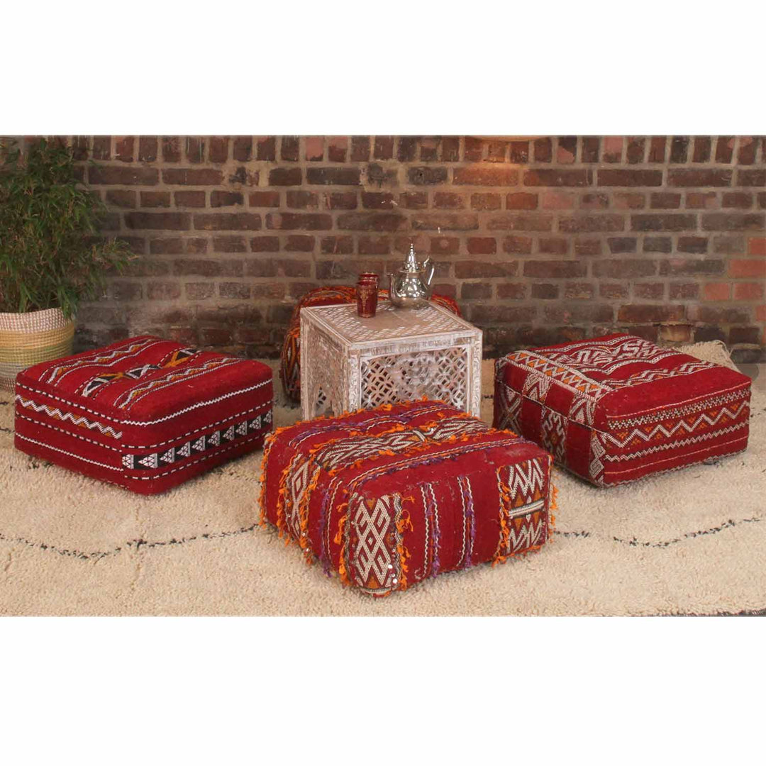 Marokkanisches Sitzkissen Kelim