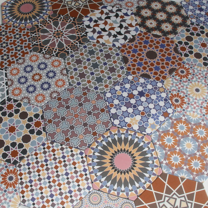 Mediterrane Fliese Chakib