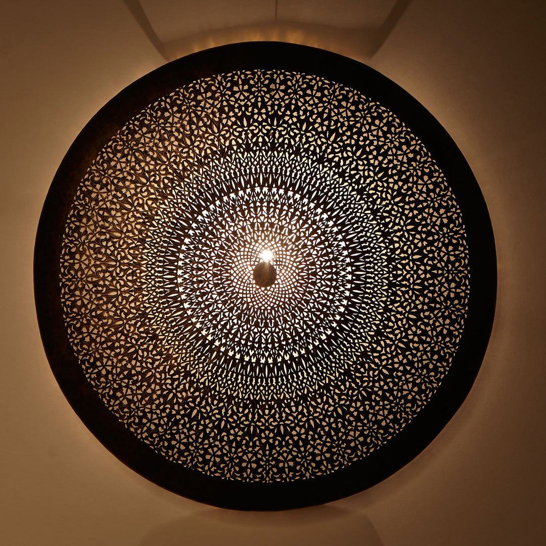 Messing-Wandlampe Gharam