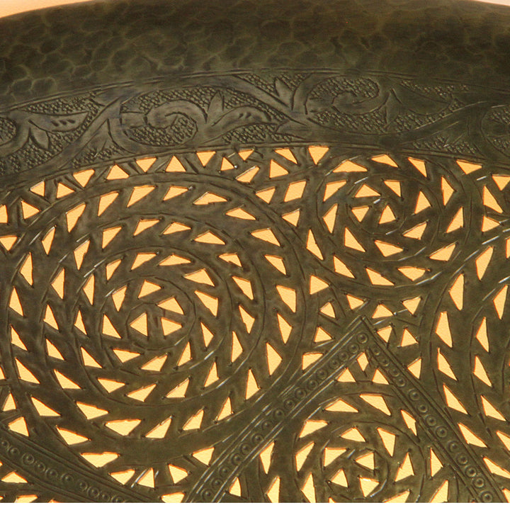 Messing-Wandlampe Hilal 76Ø