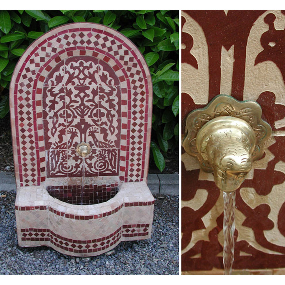 Mosaik-Brunnen Asfor Bordeaux