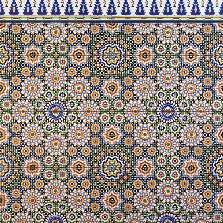 Orientalische Fliesen-Bordüre Tamaris