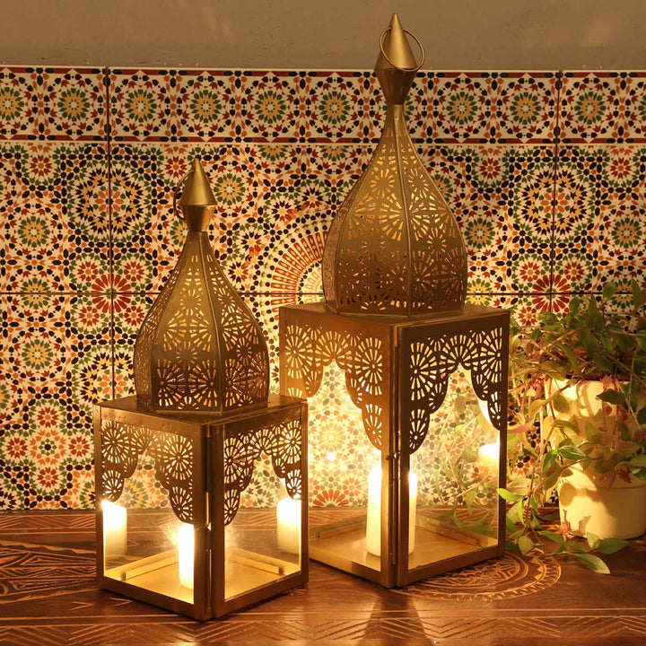 Orientalisches Windlicht Modena Gold L&M