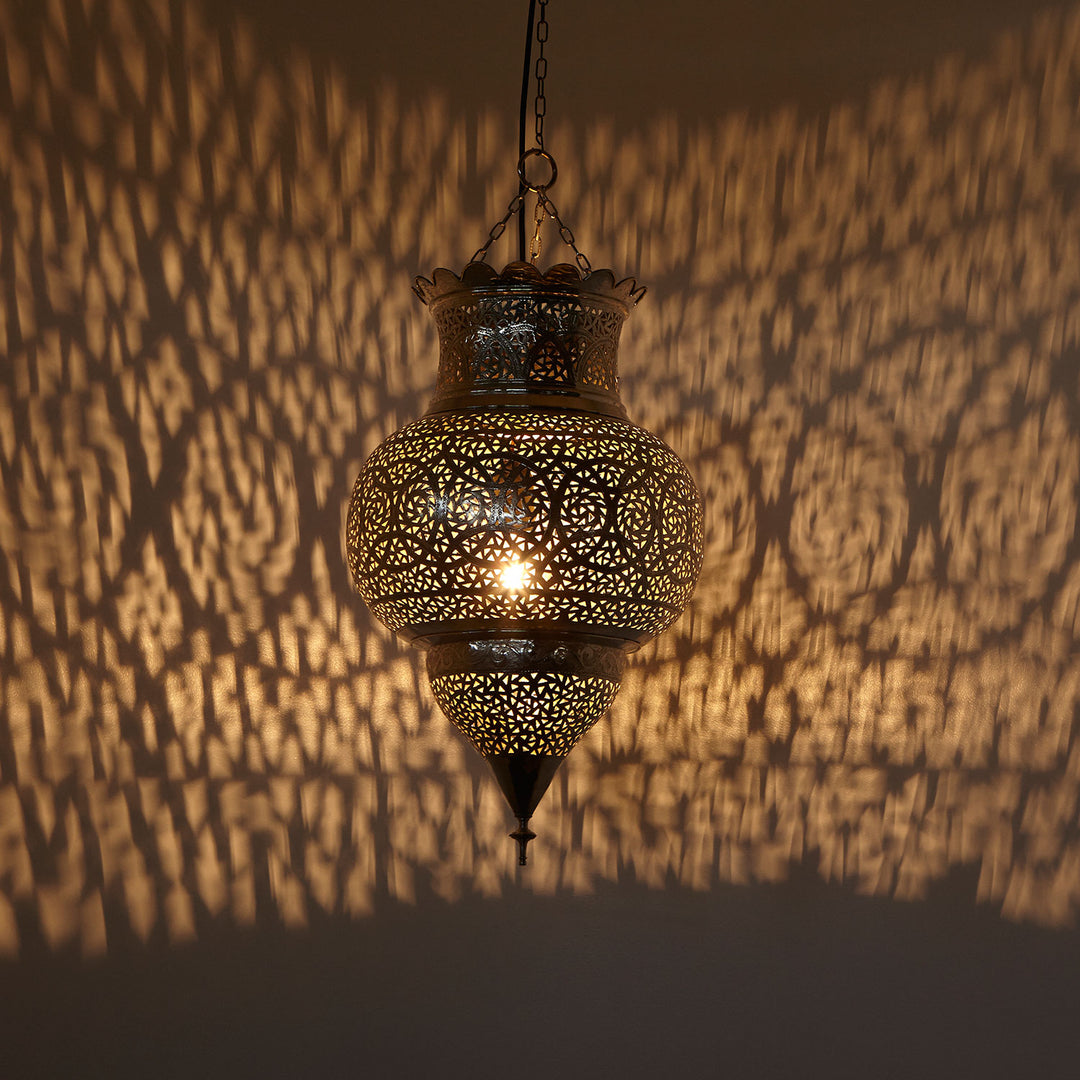 Silberlampe Habiba