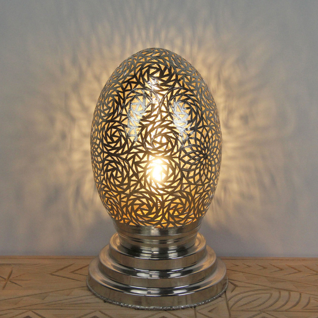 Orientalische Silberlampe Gülse