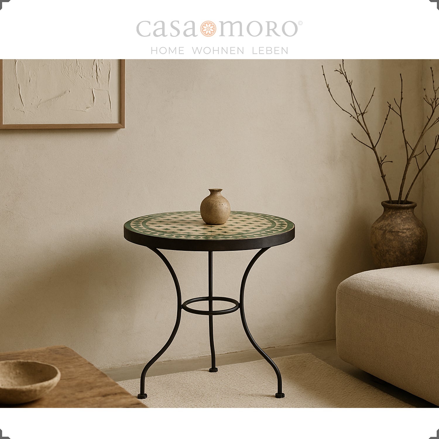 Beistelltisch klein Rund – CASA-MORO
