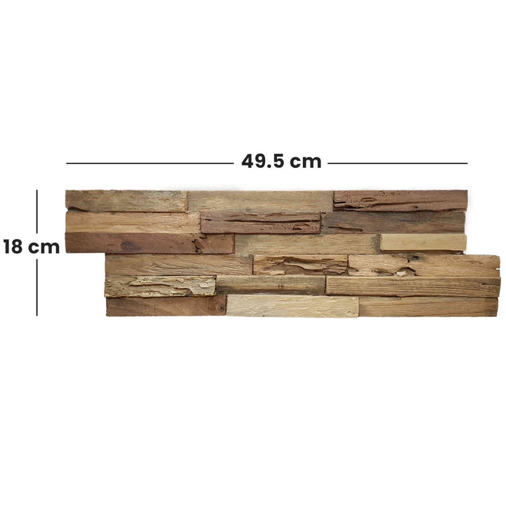 Holz Wandverkleidung Natural Coral