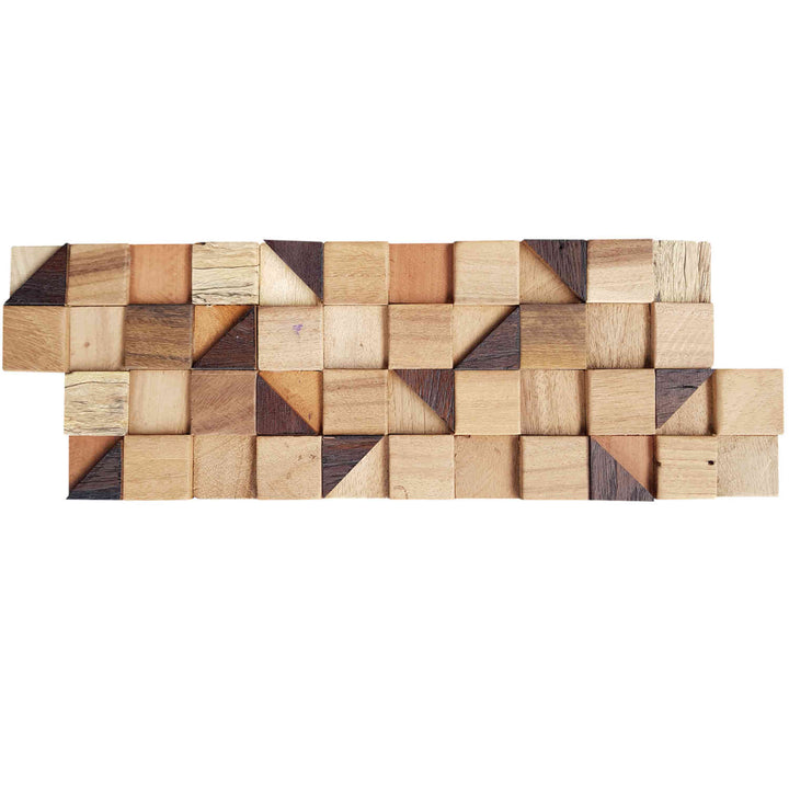 Holz Wandverkleidung Pyramid Cube