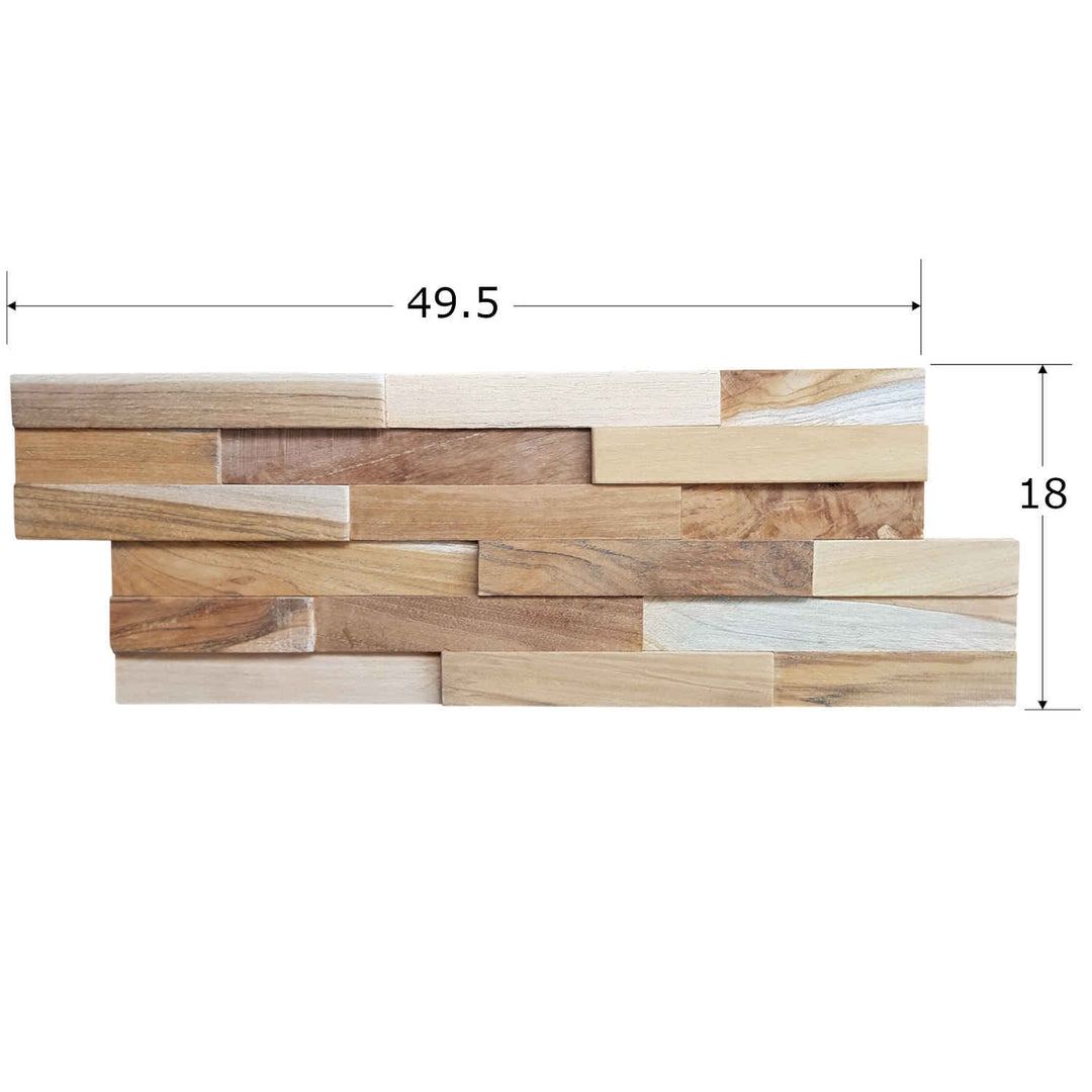 Holz Wandverkleidung Smooth Wave