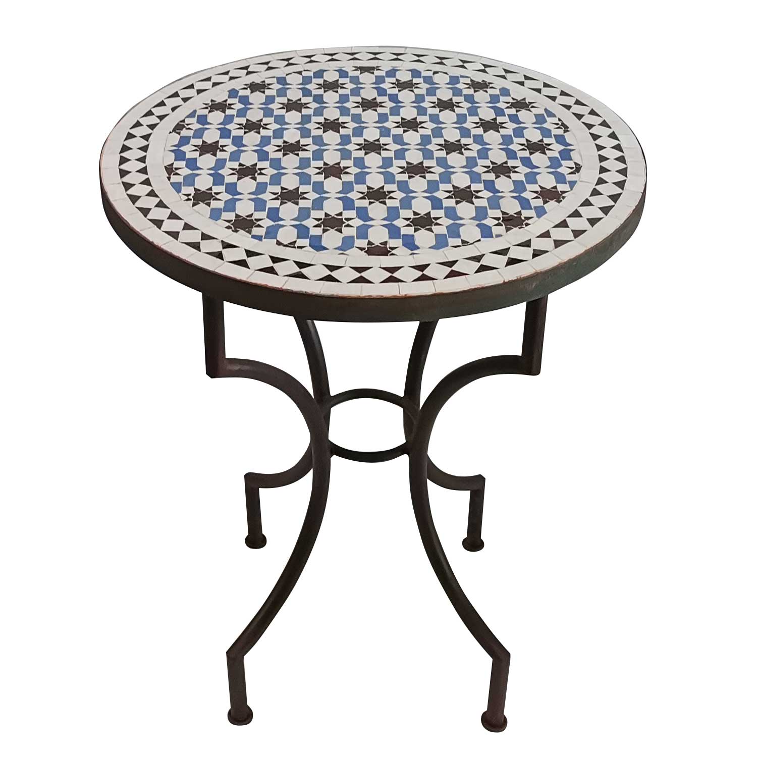 Mosaik-Tisch aus Marokko M60-40 – CASA-MORO