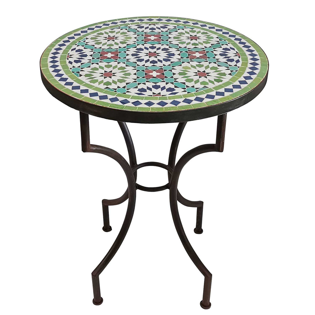 Mosaic table D60 Ankabut Green