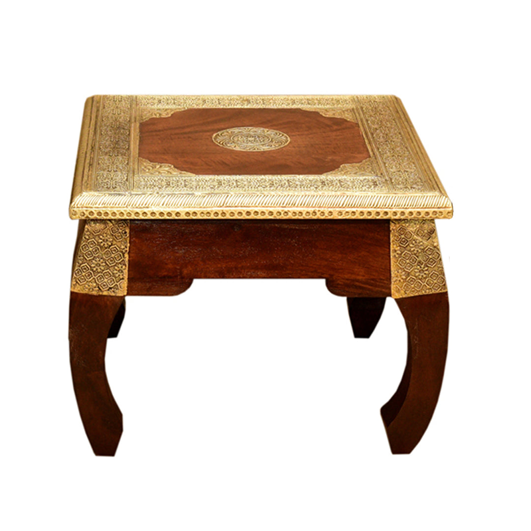 Orientalischer Opiumtisch Messing S