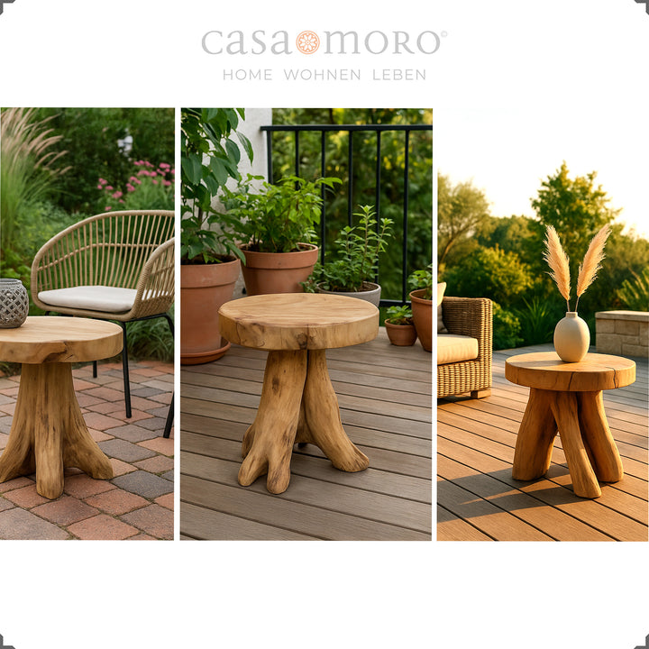 Tisch aus Teak für Balkon, garten und Terrasse