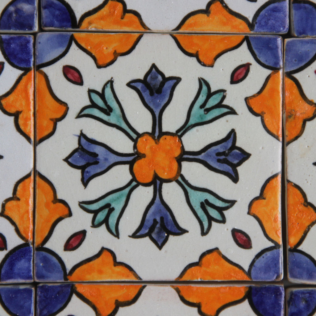 Handbemalte Fliese Aya – Casa Moro