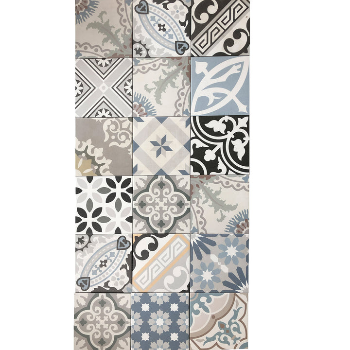 Marokkanische Fliese Patchwork