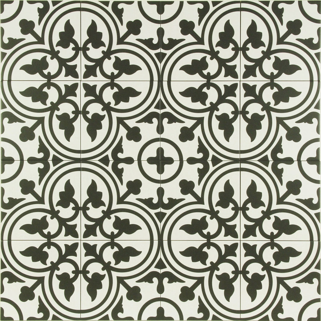 Orientalische Fliesen Flavie Blanc