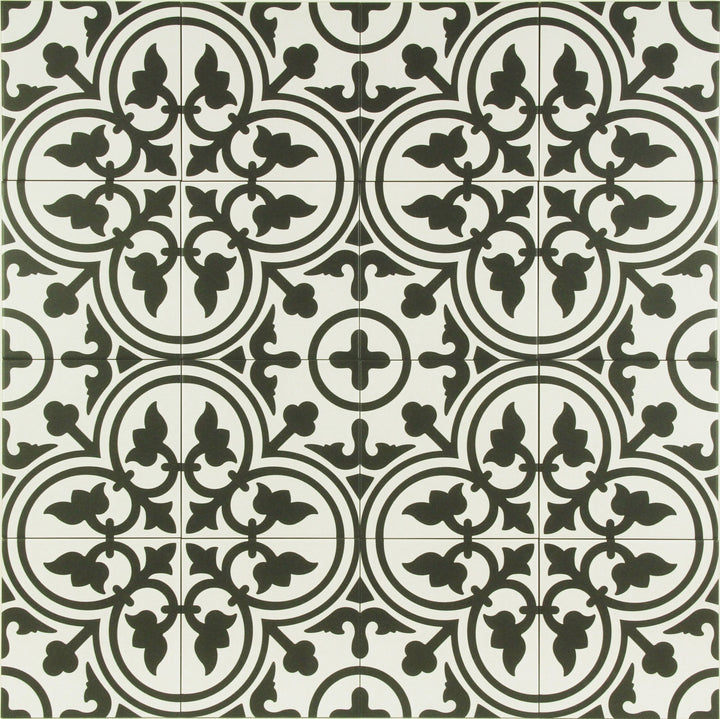 Orientalische Fliesen Flavie Blanc