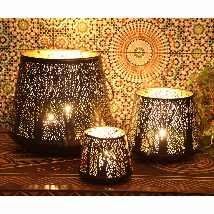 Orientalisches Windlicht Como 3er Set