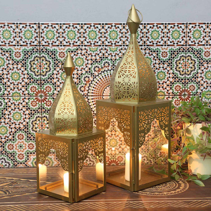 Orientalisches Windlicht Modena Gold L&M