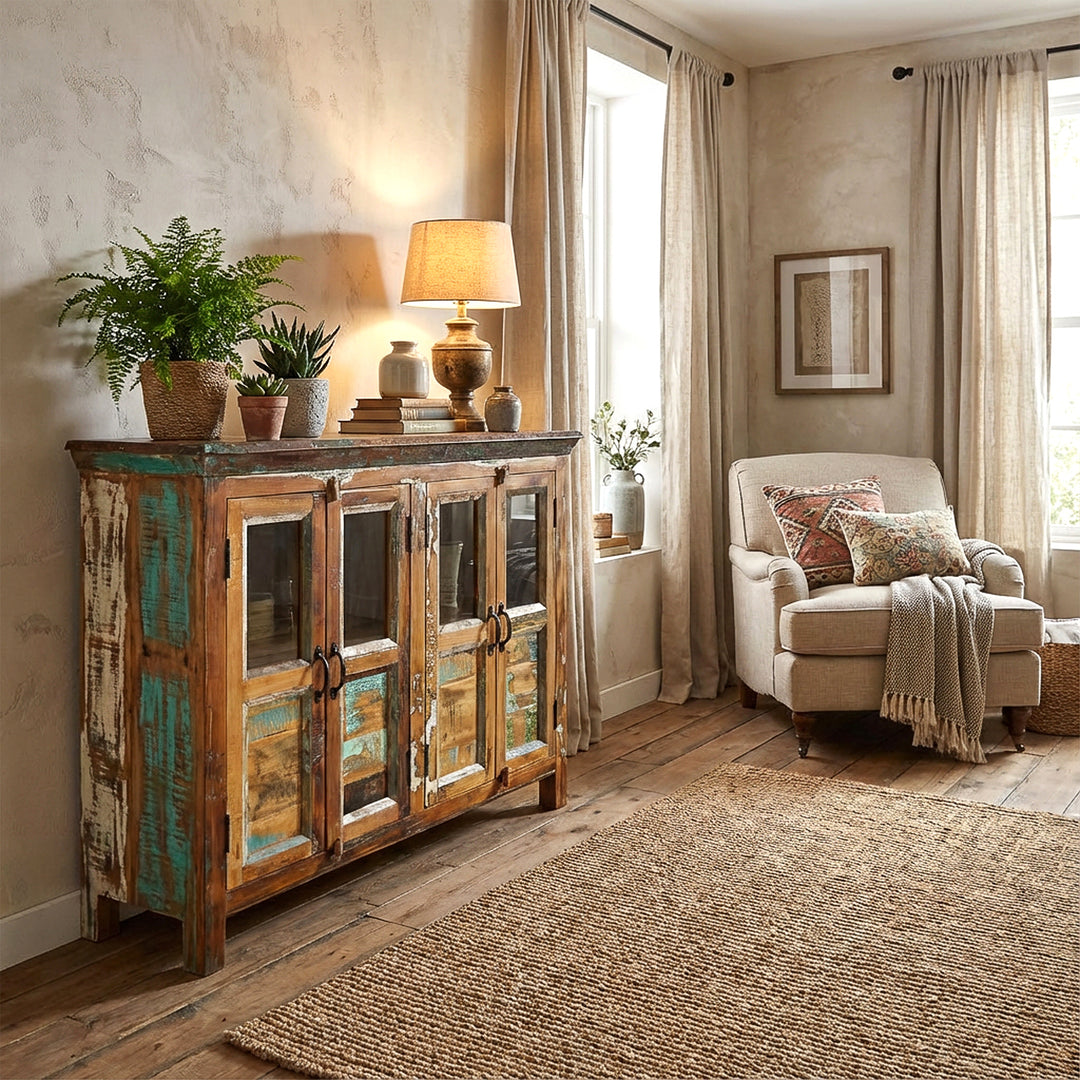 Massivholz Sideboard fürs Wohnzimmer – CASA-MORO