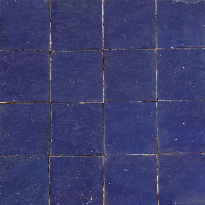 Zellige Fliesen Marineblau