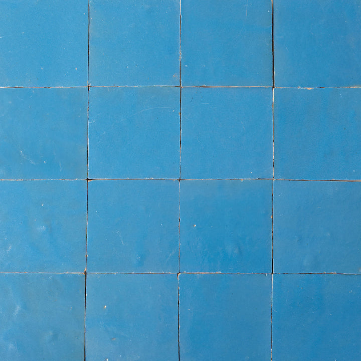 Zellige Fliesen Himmelblau